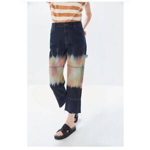 BDG Tie-Dye Straight Leg Carpenter Jeans
